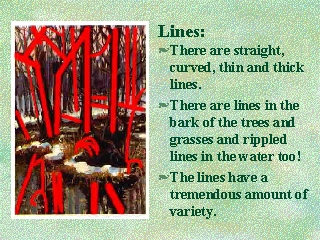 annotated picture of slide