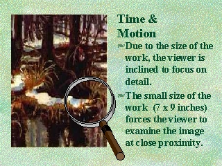 annotated picture of slide